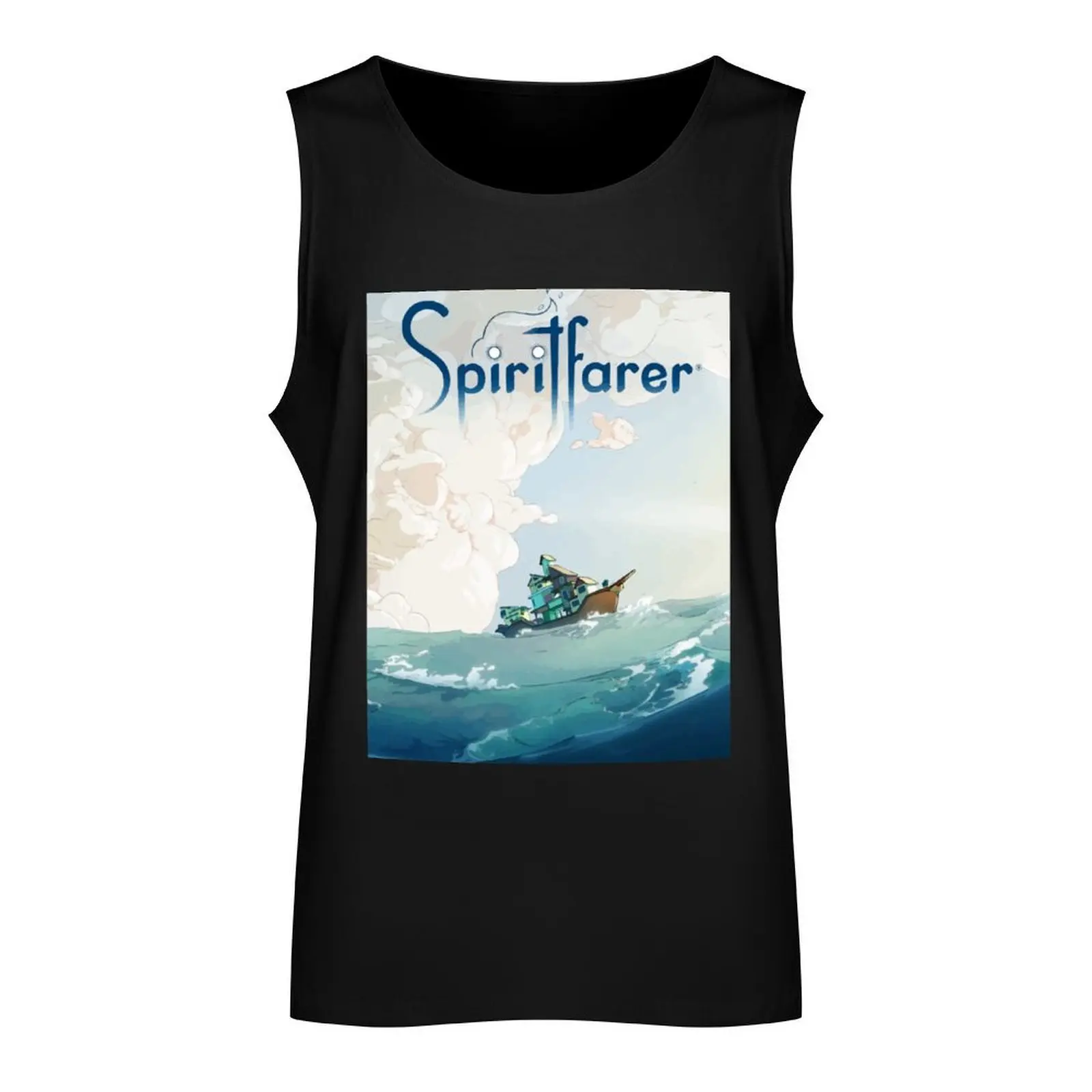 Spiritfarer (Portrait) Tank Top training weight vest Gym wear Gym T-shirts for men