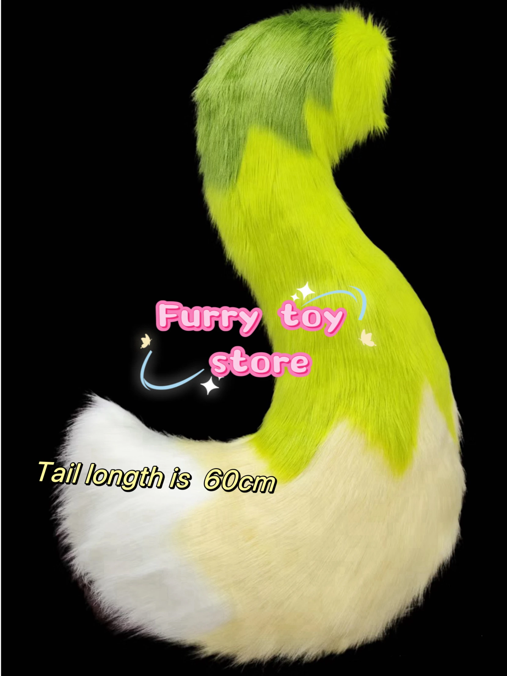 Furry Tail Fursuit Kigurumi Animal  Cute Cosplay Costume Furry Suit Accessories Deer Hare Sheeptail Cartoon