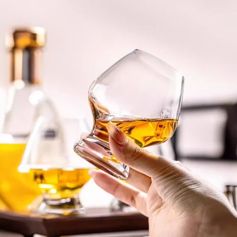 

Crystal glass brandy cup set, fragrant cup, foreign wine cup.