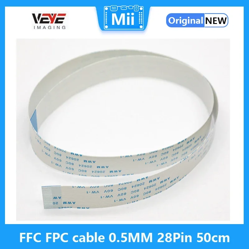 Flat flexible cable FFC FPC cable 0.5MM 28Pin 50cm