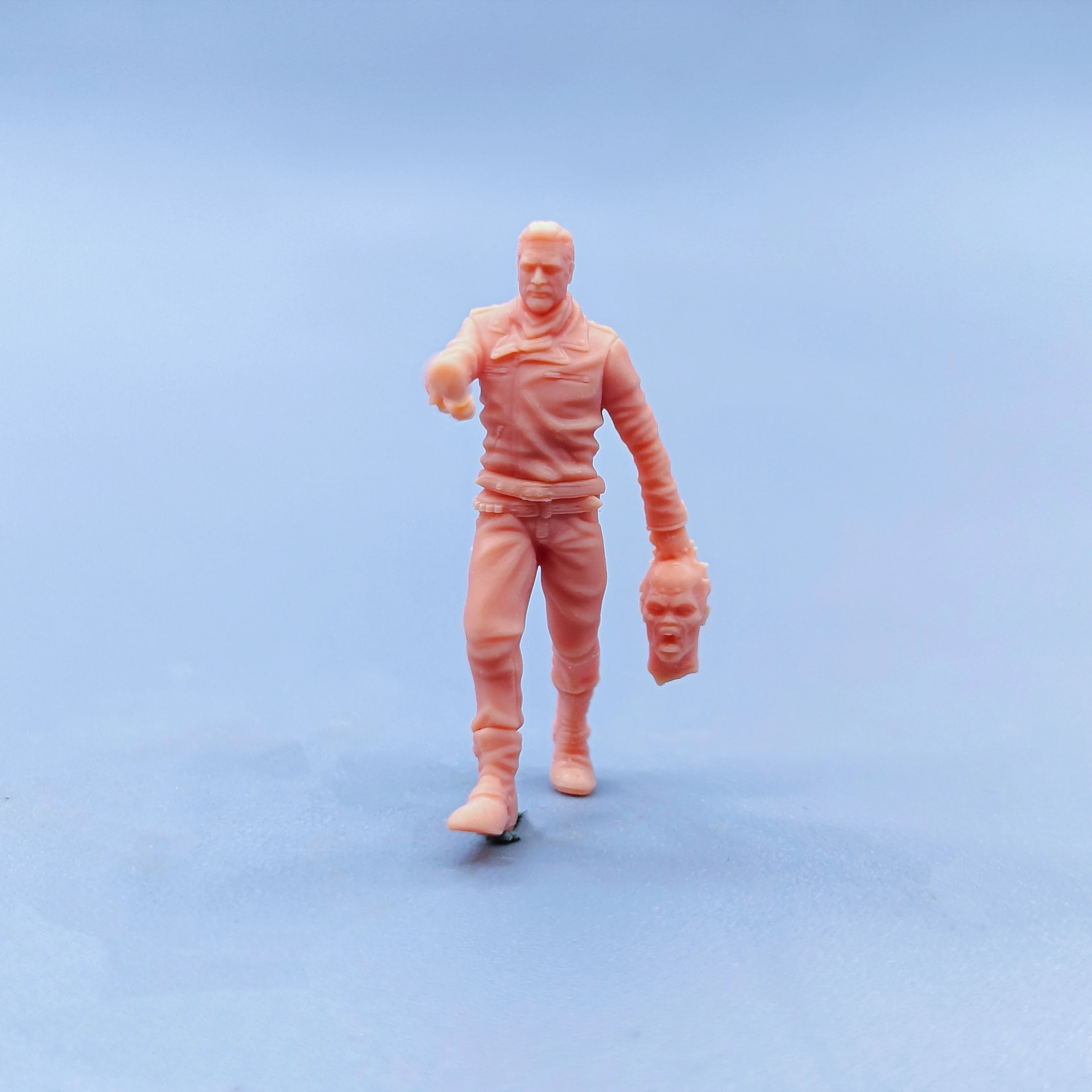 Figurines échelle 1/64 1/43, modèle en résine Walking Dead Nigen, Miniatures non colorées, Diorama peint à la main D416