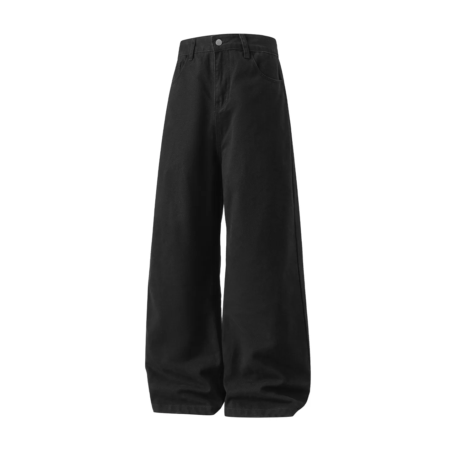 2025 stile giapponese nuovi uomini di moda tinta unita allentato dritto gamba larga casual trendy semplice pantaloni di base pantaloni maschili