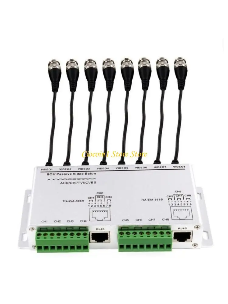 

8-канальный пассивный видеобалун A3PC для системы мониторинга камеры 200 Вт/300 Вт/500 Вт