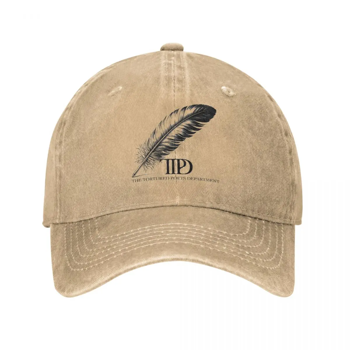 Ttpd New Album Tortured Poets Department Men Women Baseball Cap Distressed Washed Caps Hat Retro Outdoor Summer Snapback Cap