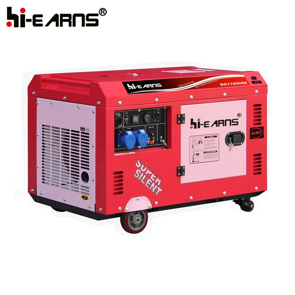 Factory Direct Low Price 198FA Engine Air-cooled Soundproof die·sel Generator with ISO90001 certified CE proved