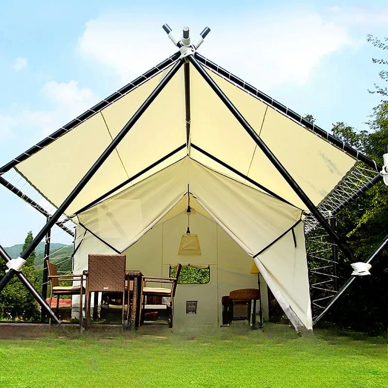 wild luxury large Internet celebrity scenic spot, campground holiday house agritainment B & B hotel, tent waterproof