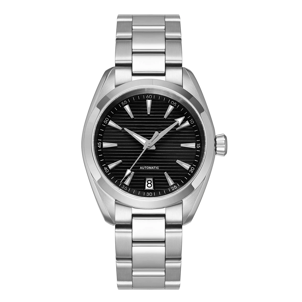 PHYLIDA 38mm AQUA AT150 Men's Automatic Watch Black Dial