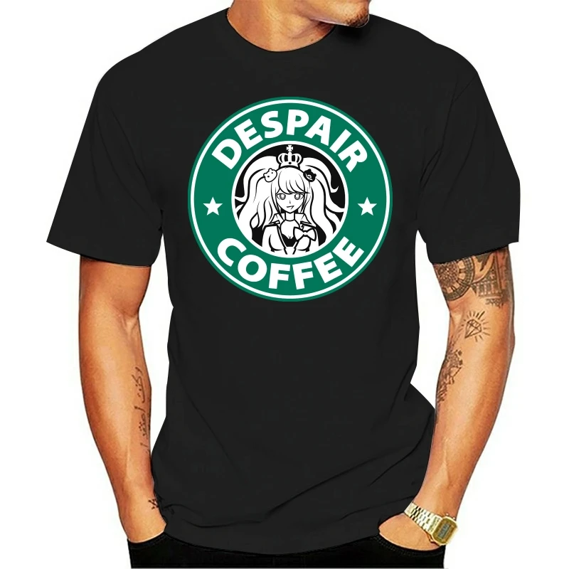 Despair Coffee   Danganronpa T shirt danganronpa dangan ronpa junko enoshima monokuma coffee parody anime videogame funny