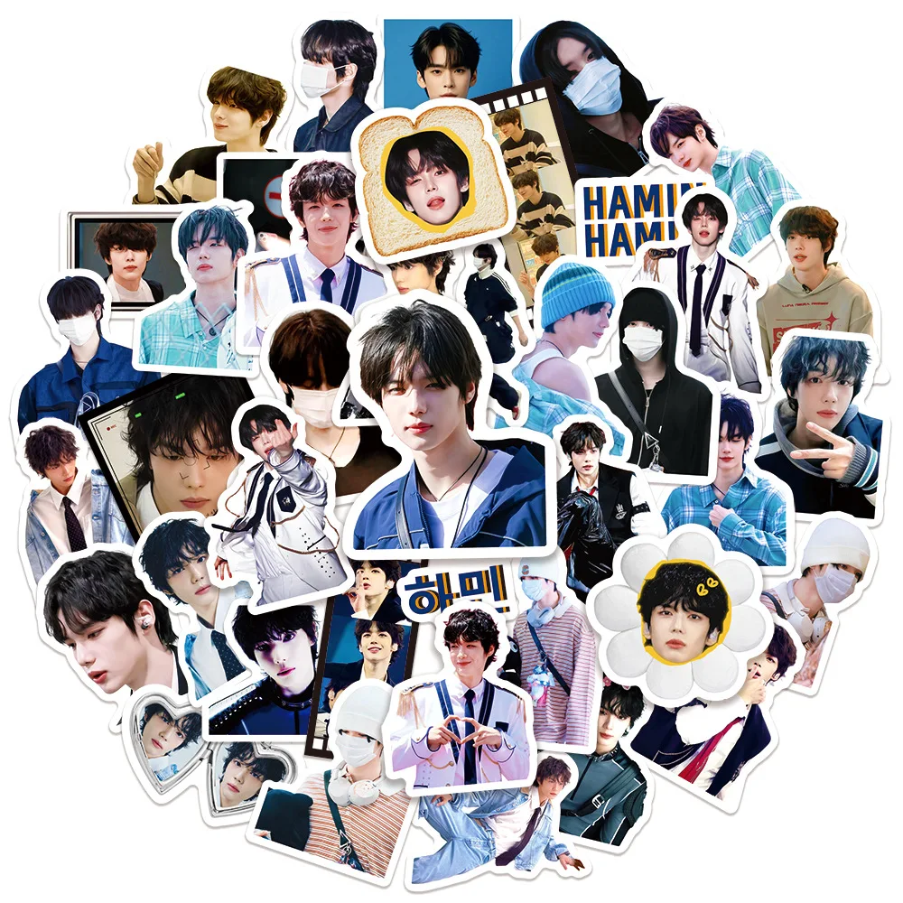 

50 шт./упак. Idols smtr25 HAMIN наклейки неповторвающиеся наклейки коллекция фанатов подарки чашка воды украшение для ноутбука