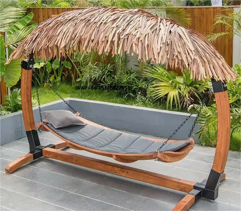 

Multi-Use Outdoor Furniture Garden Hammock for Outdoor Living Room Courtyard Hotel Park Apartment Farmhouse