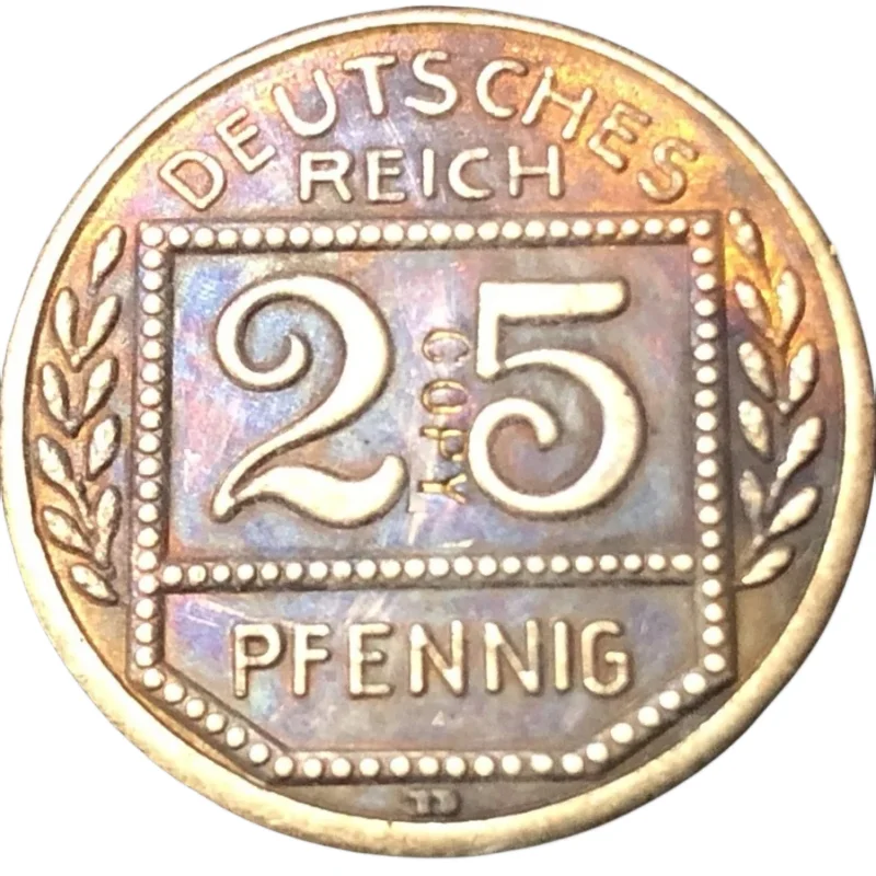 

1908-D German 25 PFENNIG Copy Coin Type-7