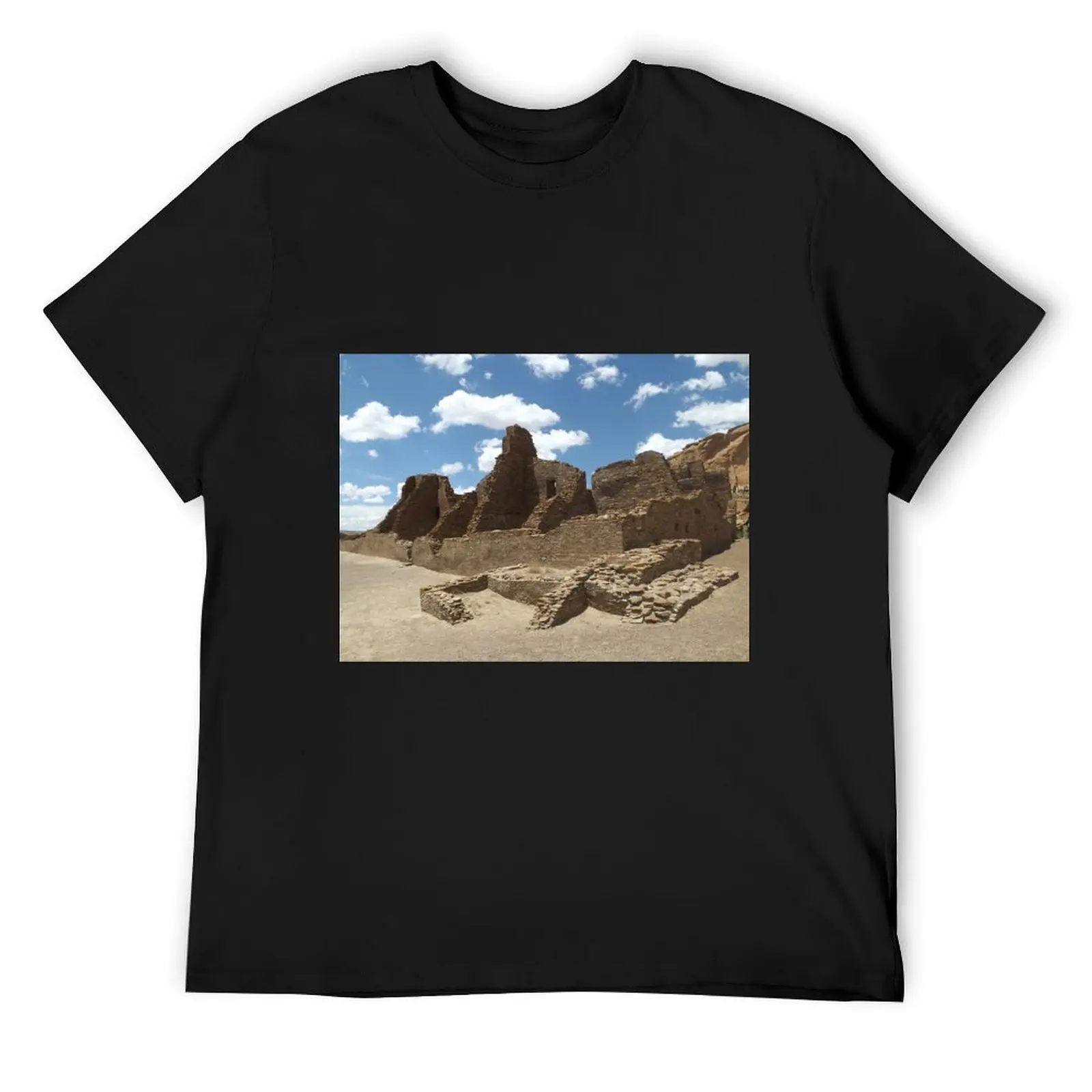 

Historic Ruins, Chaco Canyon, New Mexico T-Shirt anime t shirts rapper graphic tees oversizeds mens designer clothes