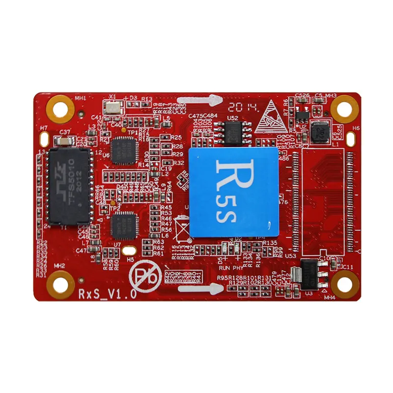 Huidu R5S 스몰 사이즈 LED 수신 카드 HD-R5S, LED 투명 스크린 및 미세 픽셀 피치, LED 스크린 제어