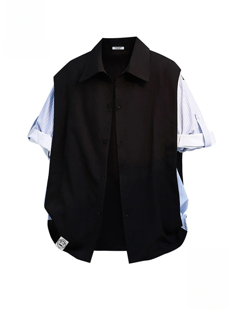 

Мужская летняя модная рубашка PaulFrank с принтом обезьян, отложным воротником и нашивками, дышащая, легкая, повседневная