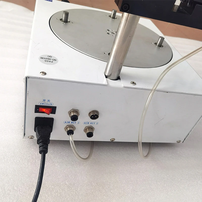 LY 380 Automatic Round Circle Liquid Dispenser 4 Work Places For Mobile Frame Glue Dispensing