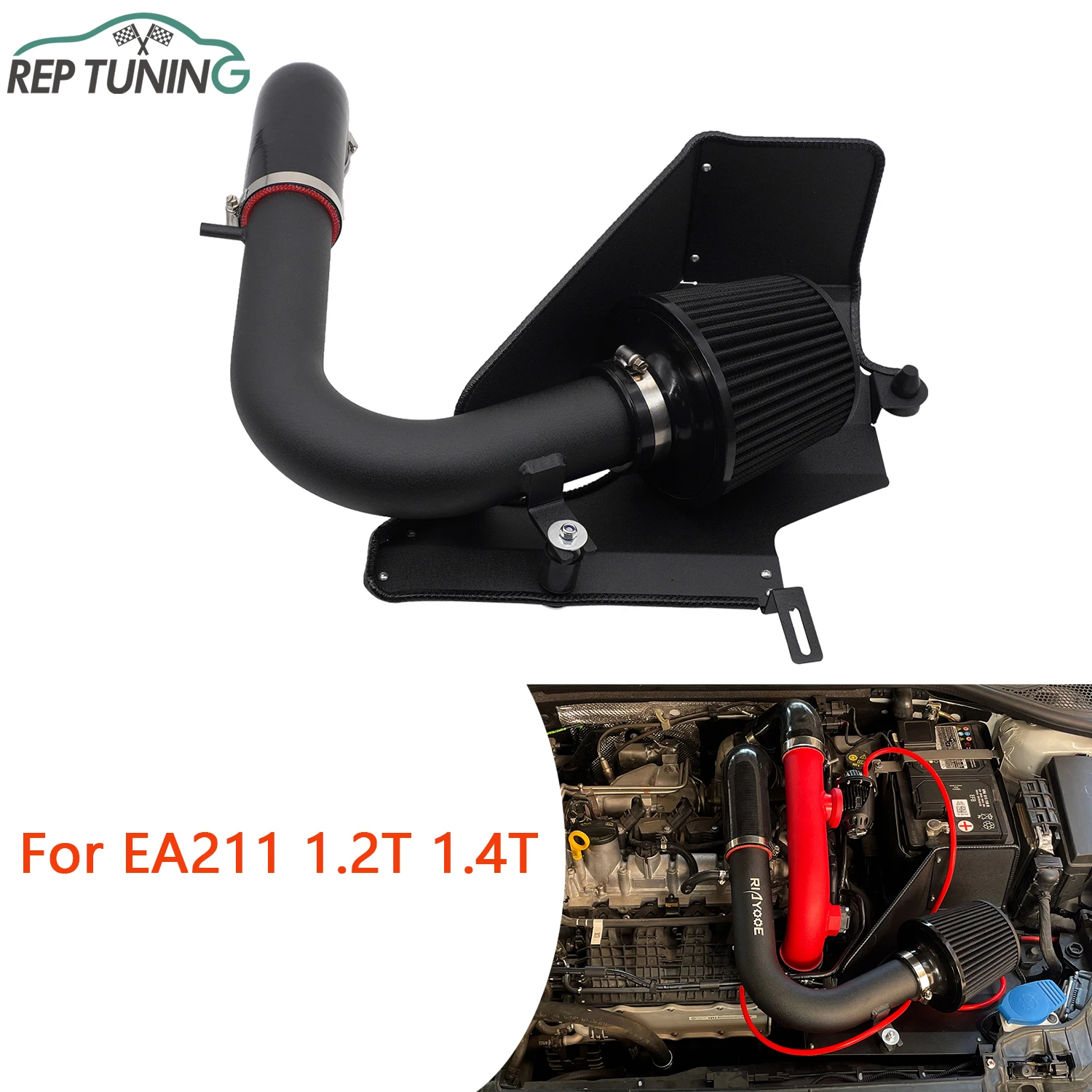 

EA211 1.2T 1.4T For VW Audi Skoda Seat Cold Air Intake Pipe Kit for Golf MK7 Passat Jetta Tiguan Scirocco Octavia Leon Ibiza