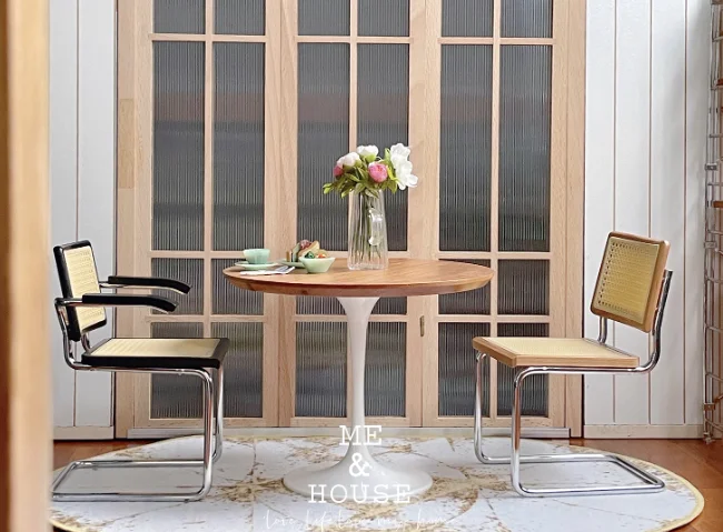 1/6 casa de bonecas em miniatura cadeira modelo pequena cadeira de encosto retro rattan tecido cadeira bjd boneca cena móveis decoração acessório