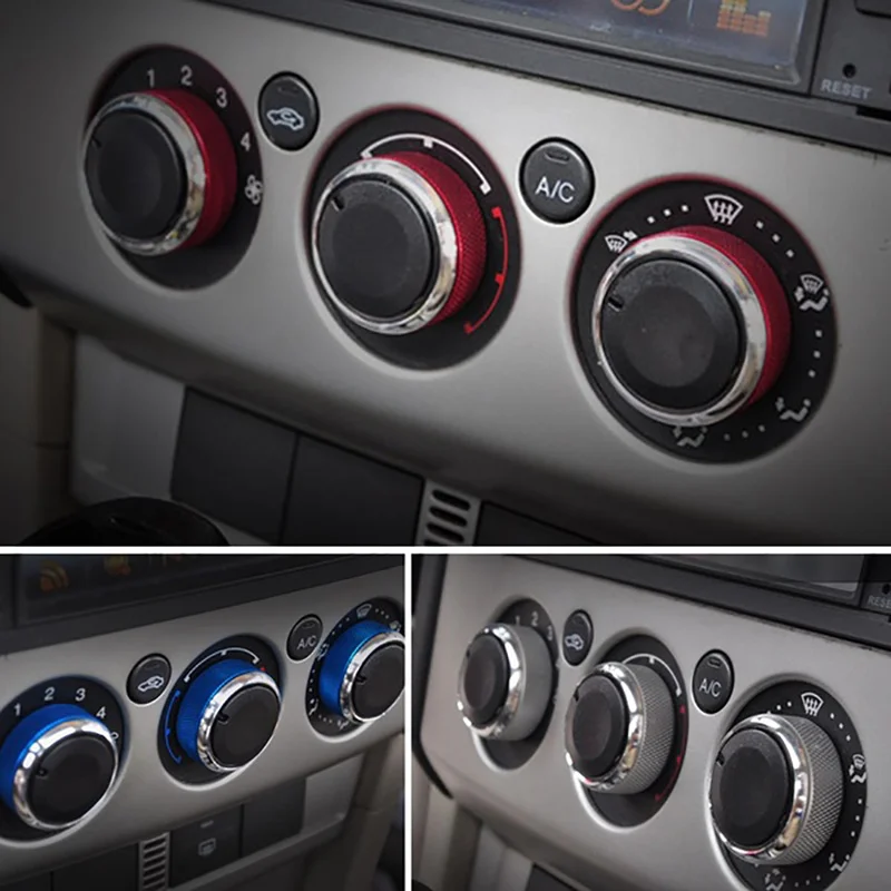 Car Air Conditioning Heat Control Switch Knob Button AC Knob for Ford Focus 2 3 Mondeo Car Styling Accessories