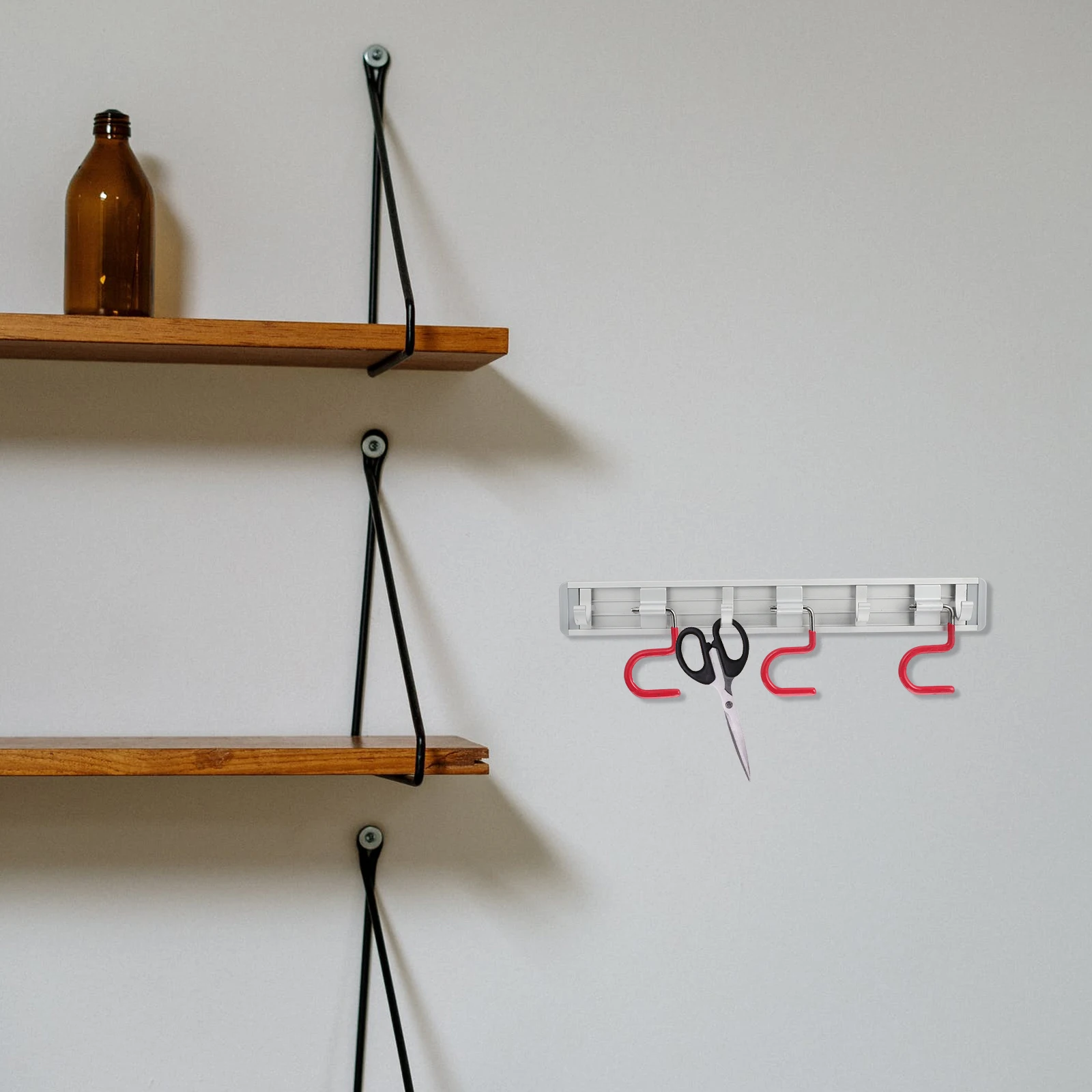 

Broom Holder Wall Hanger Rack ganizer Cleaning Sundries Space Saver Safe Home Sundries ganizer Kitchen Garden