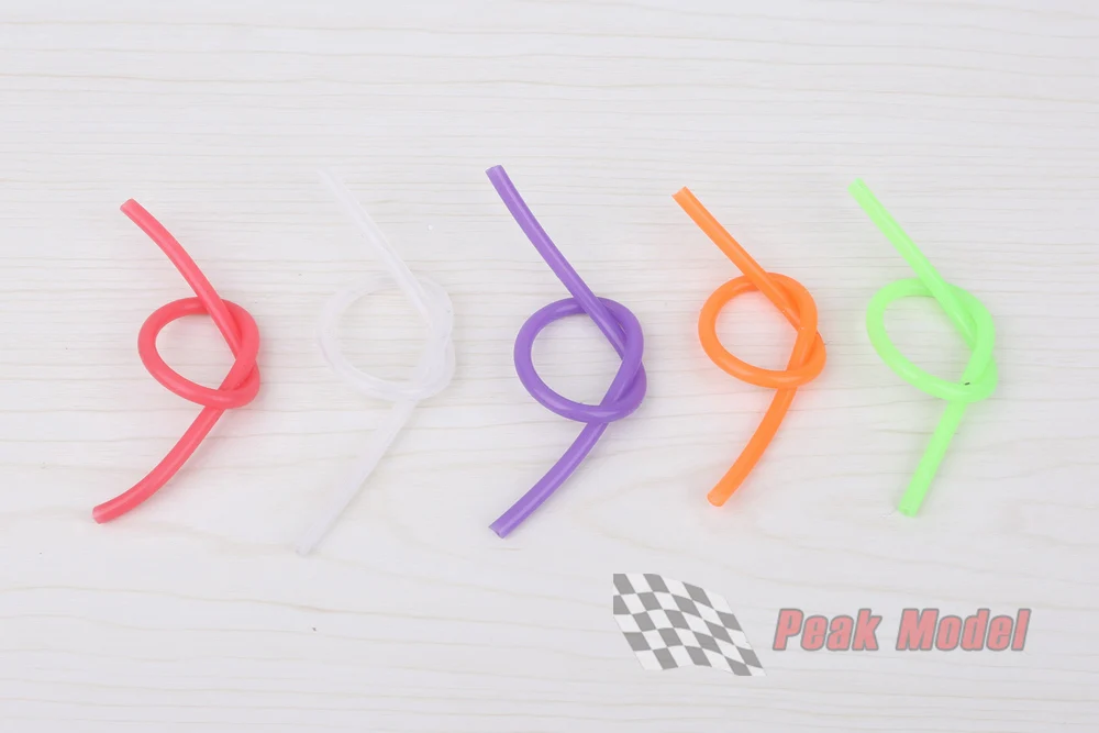 RC Silicone Fuel Line Oil Tube Fuel Pipe Hose for Methanol  Engine Nitro Engine Glow RC Model Parts