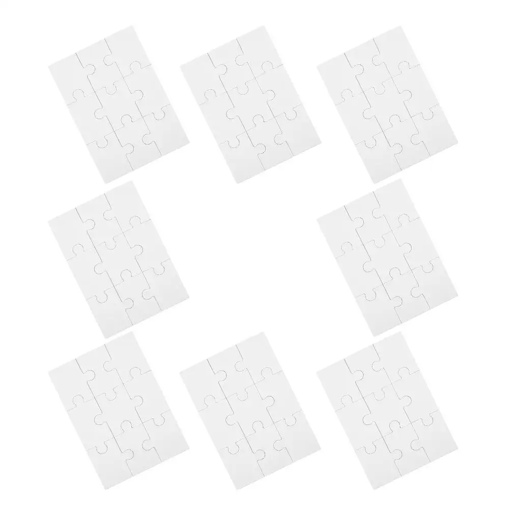 Wooden Blank Puzzle Sublimation Jigsaw Diy Transfer Blanks Craft Toy For Game Heat Thermal Transfer Puzzle Diy Supply