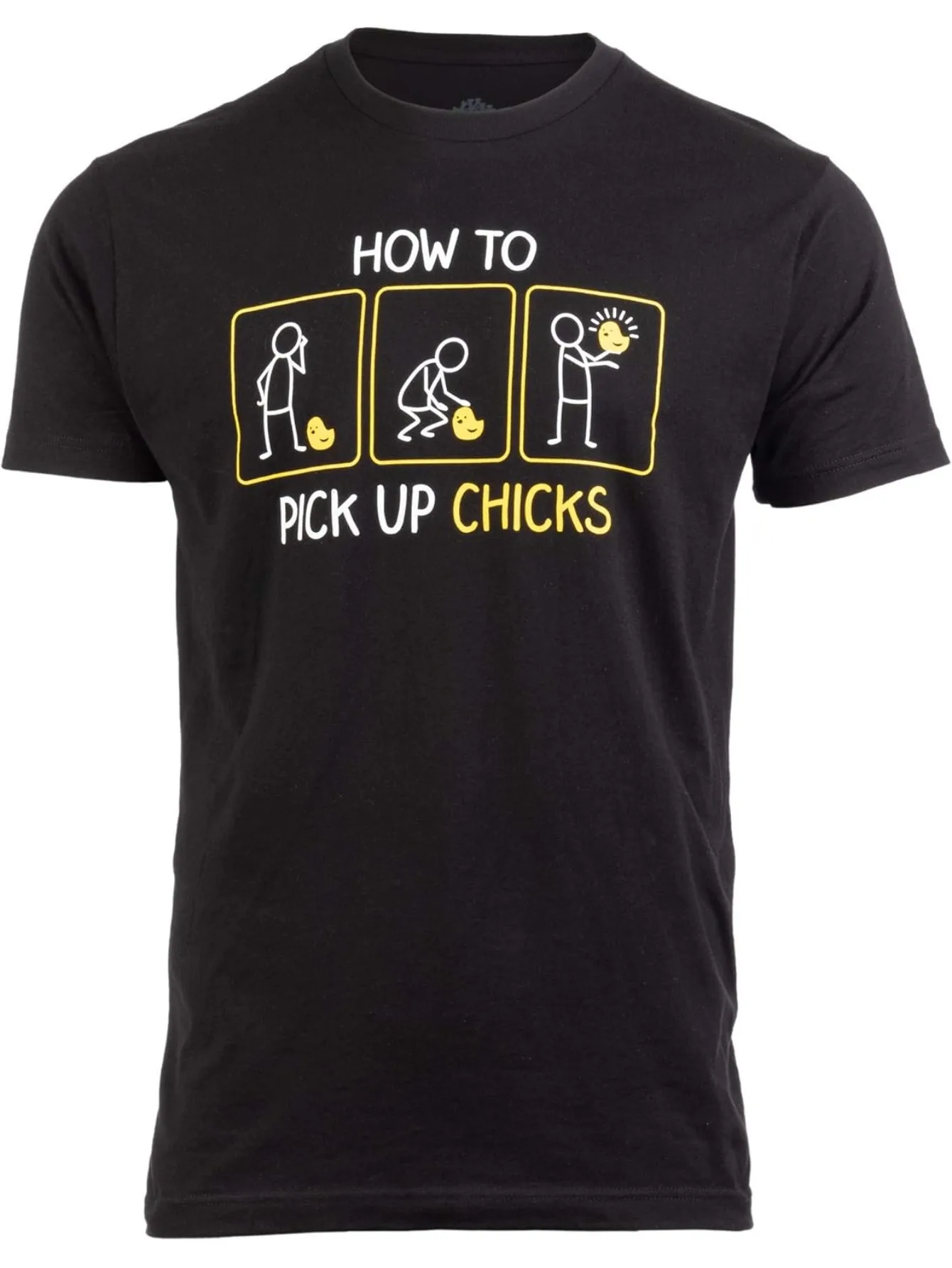 Cómo recoger pollitos, divertida camiseta de broma sarcástica con sarcasmo para hombres y mujeres