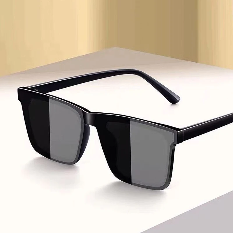 20224New Sunglasses Men's Driving Anti-UV Sunglasses Concave Shape Ladies Long Frame Sunglasses gafas de sol hombre