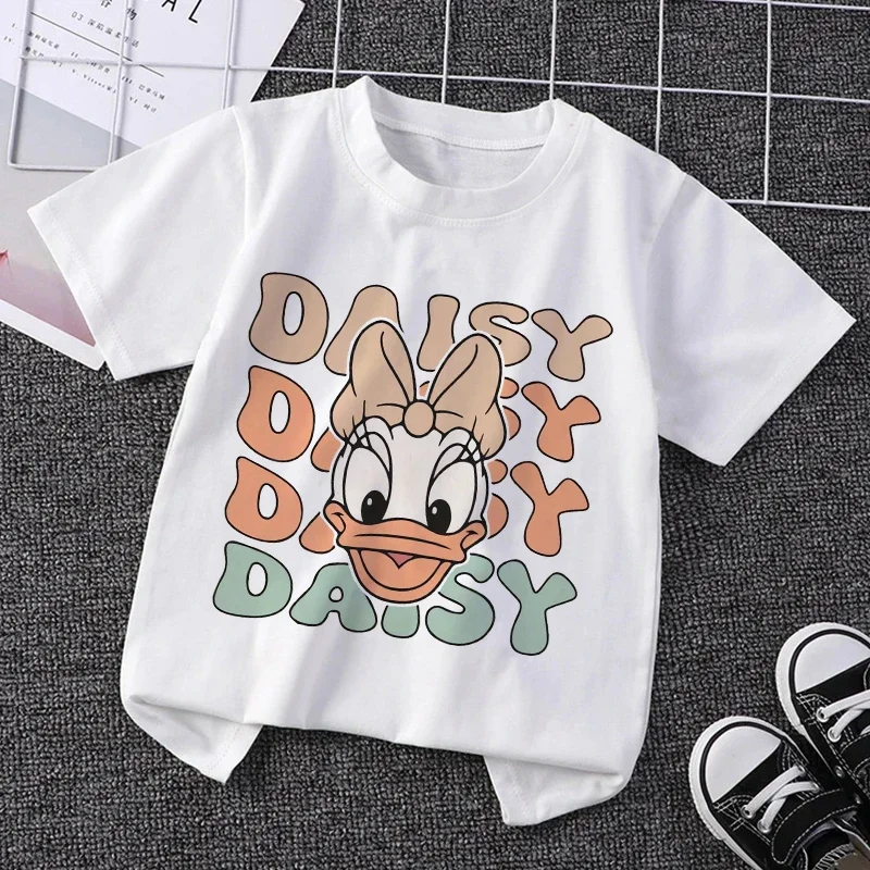 2026 MickeyMouse children's cute pattern cotton short-sleevedT-shirt,suitable for boys and girls,baby comfortable and soft top view 4