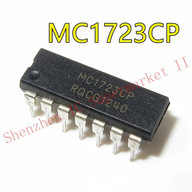 1pcs/lot MC1723CP MC1723 DIP-14 In Stock