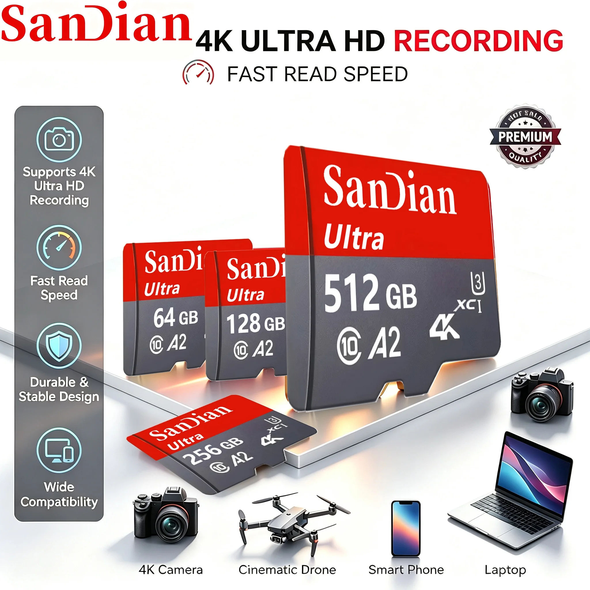 Gaming Console For Phone - TF Cards 32GB 256GB SD Cards