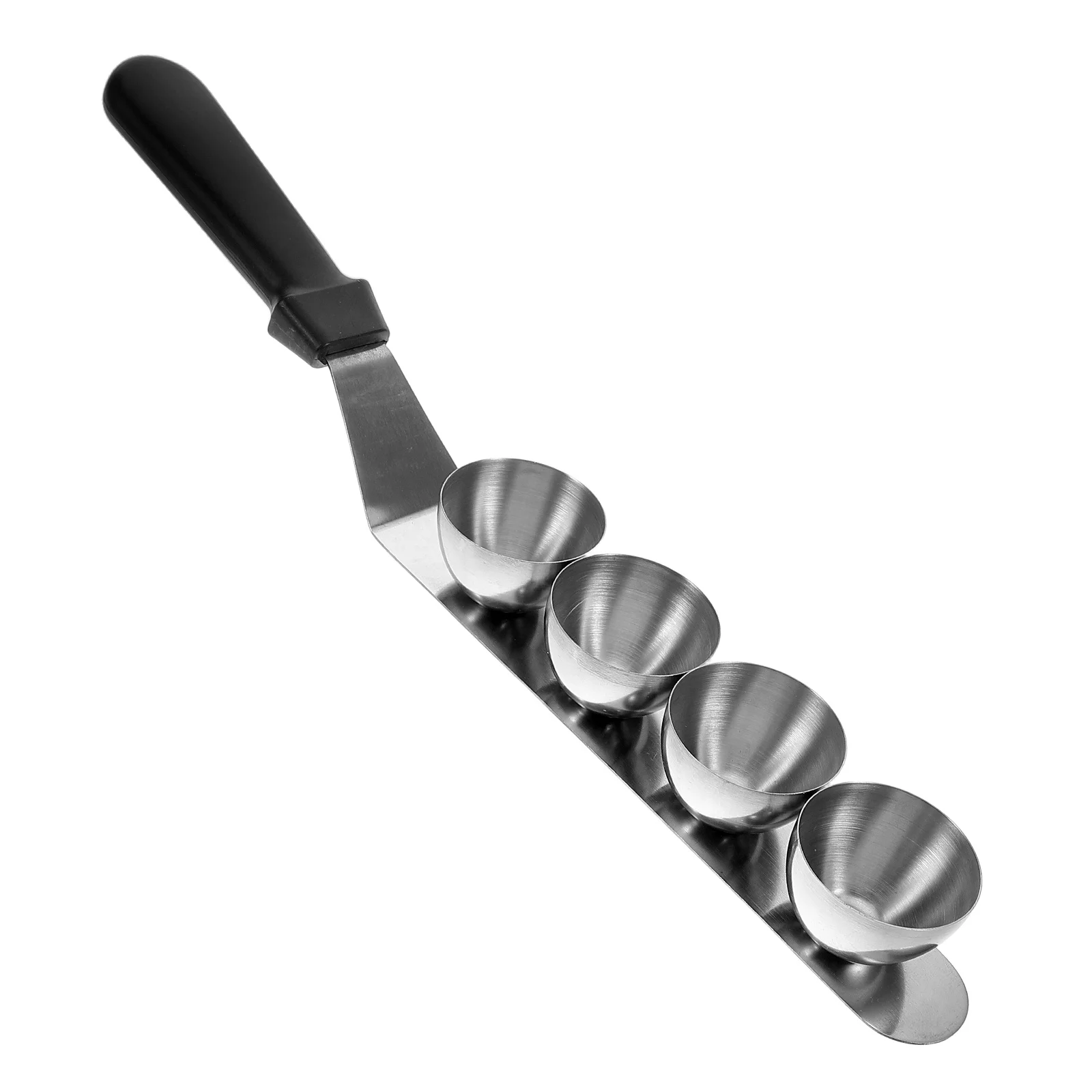 

Stainless Steel Baking Rack Quail Eggs Tartlet Molds ganizer Countertop Quail Egg Holder BBQ Tool Commercial Easy
