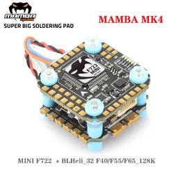 DIATONE MAMBA MK4 F722 MINI OSD kontroler lotu W/blheli_ 32 f40 _ 128k ESC dsot300/600/1200 3-6S dla dronów wyścigowych FPV