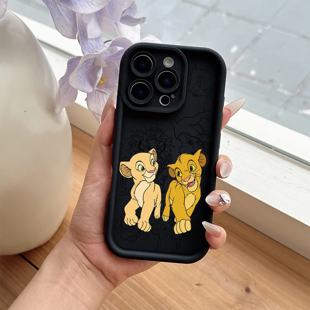 Casing Ponsel Kartun The L-Lion K-King untuk Vivo Y400 Y39 Y04 Y29 Y28 Y03 Y17s Y19s Y100 Y78 Y36 Y27 Y16 Y77 Y75 Y35 Y22s Y02 4G 5G