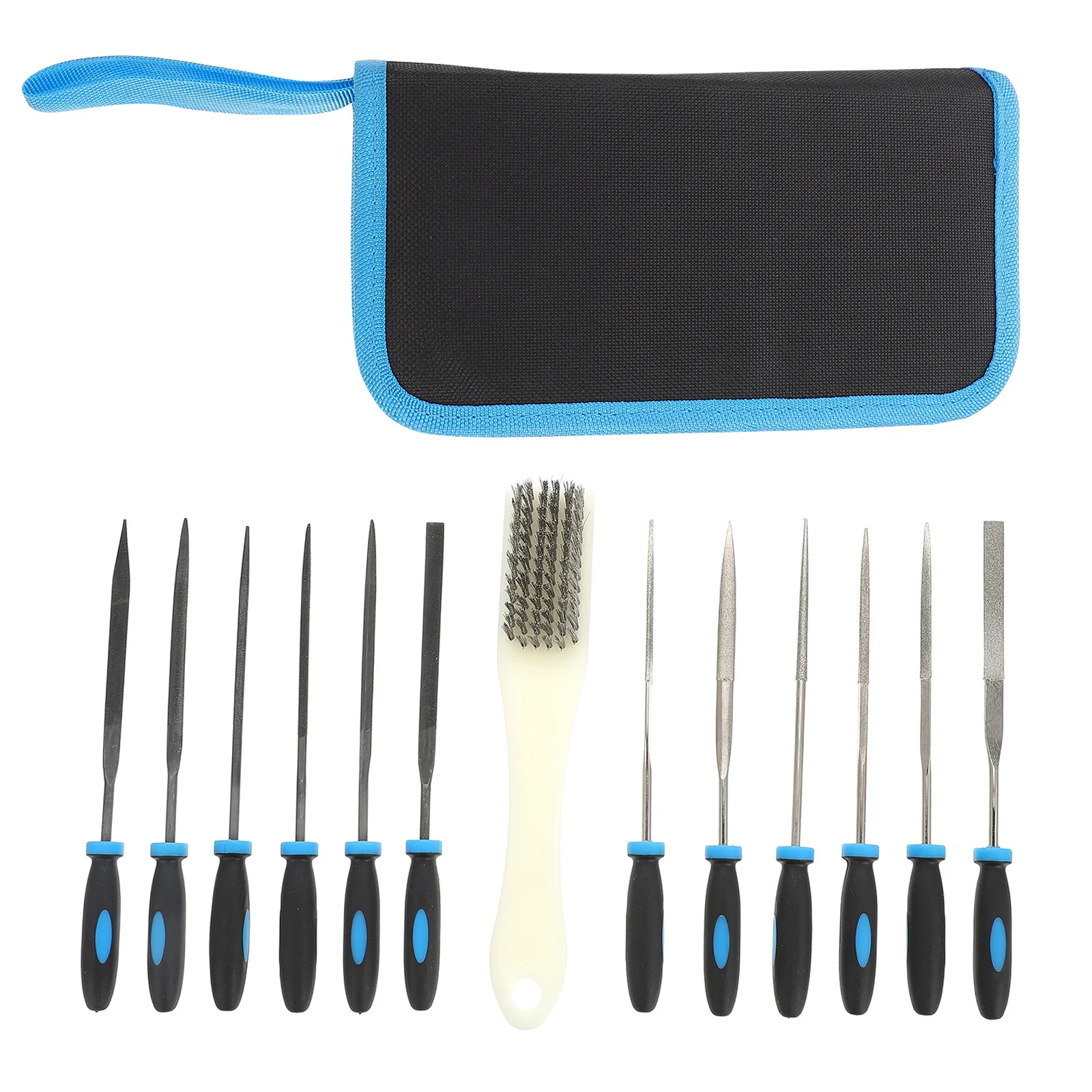 

1 set 1 Set Steel Hand File Set For Wood Carving Polishing Deburring Stone Metal Shaping Files Woodworking Craft Repair Guitar