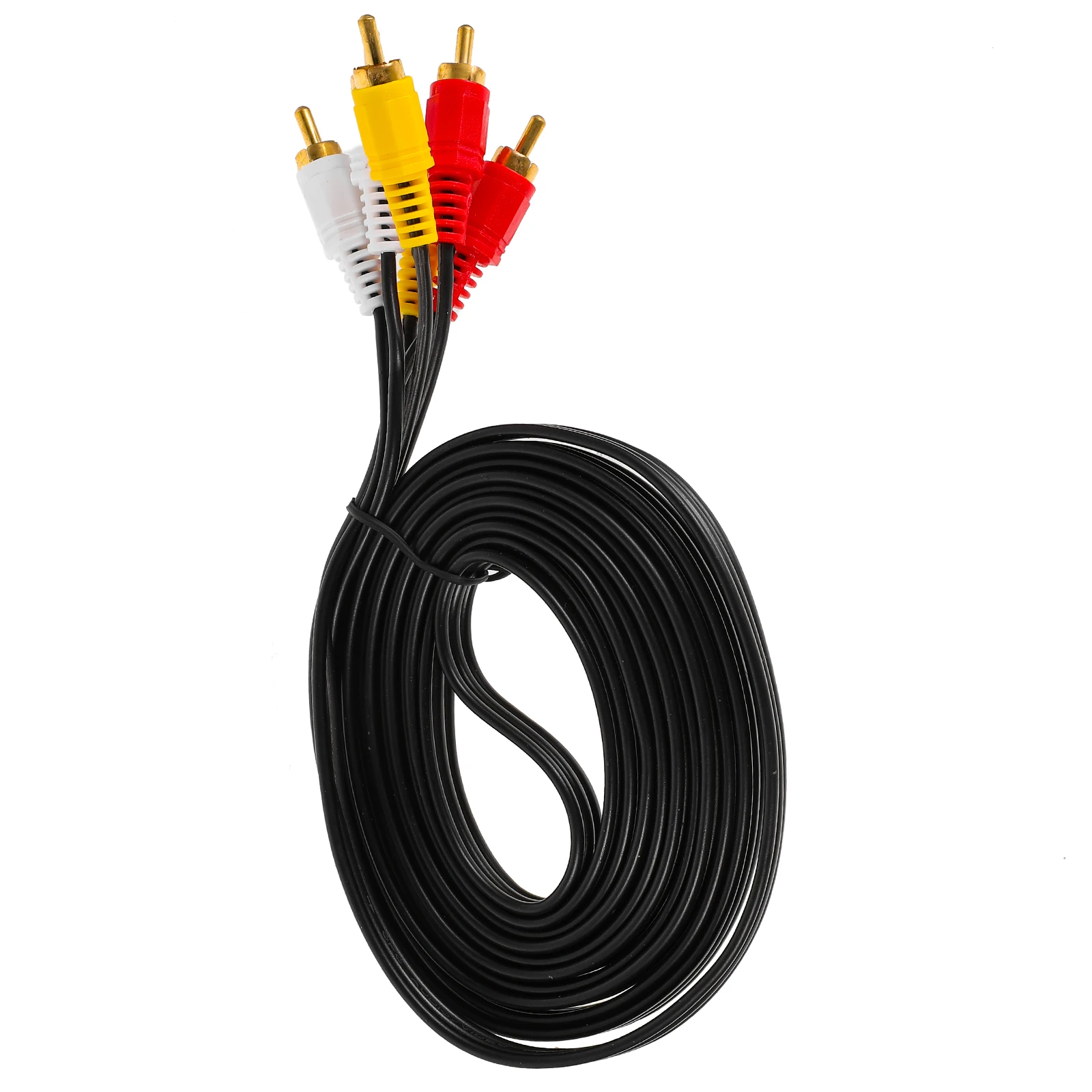 

Line 3 Meter Rca to Rca Video Wire Solid PVC Copper Audio Video Cable for Dvd Vcr Auxiliary Cord High Stability