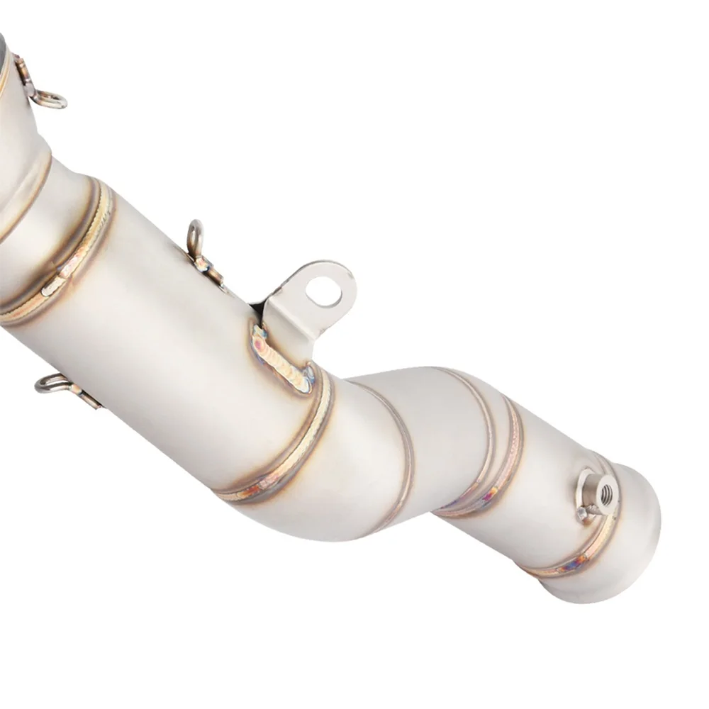 Für Yamaha YZF R1 2009-2014 Auspuffrohre Auspuffsysteme Carbonfaser-Auspuffendrohre Schalldämpfer Mittelrohr – Detail 7