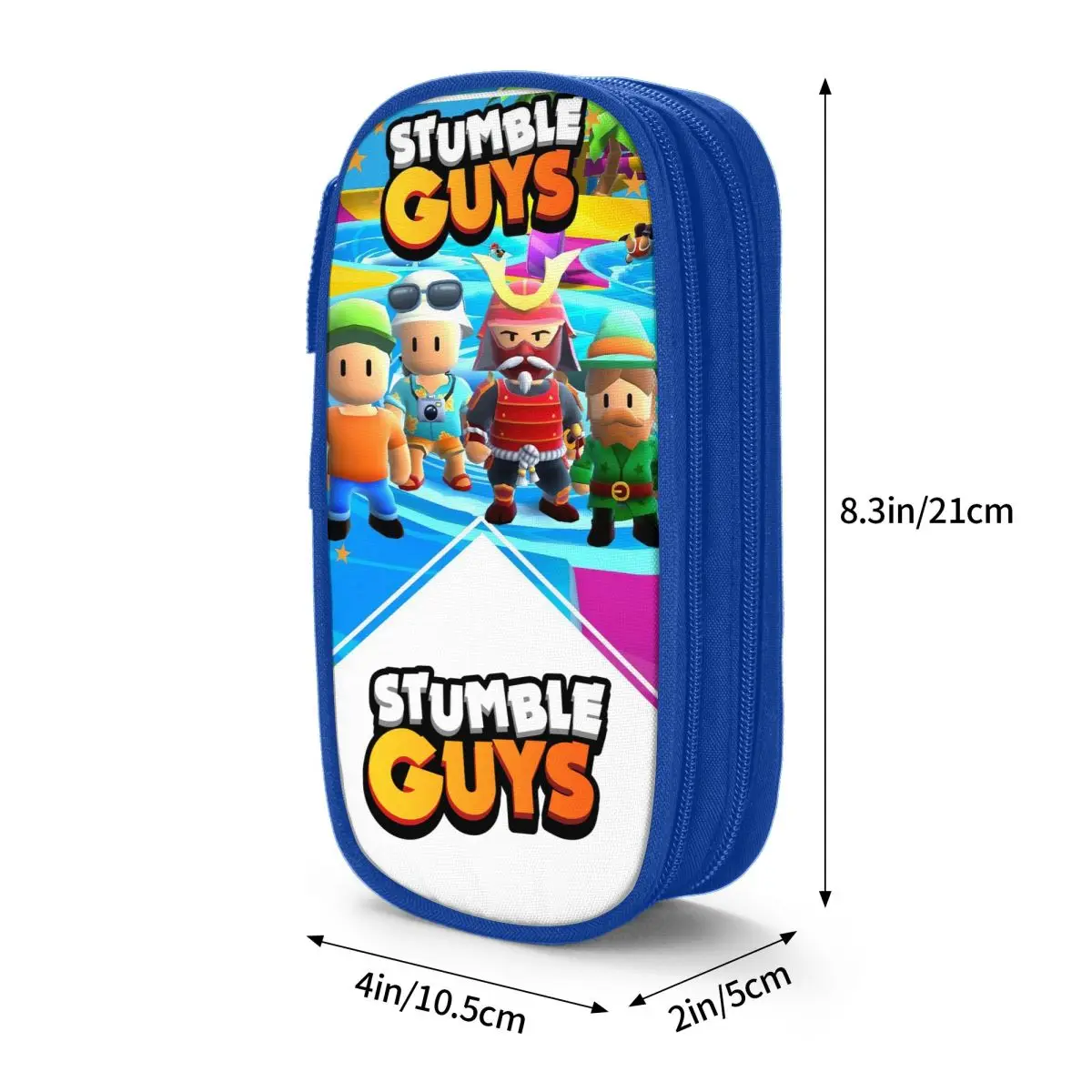 Classic Stumble Guys Cartoon Pencil Case Game Pencilcases Pen Box Kids Big Capacity Pencil Bags Students School Gifts Stationery