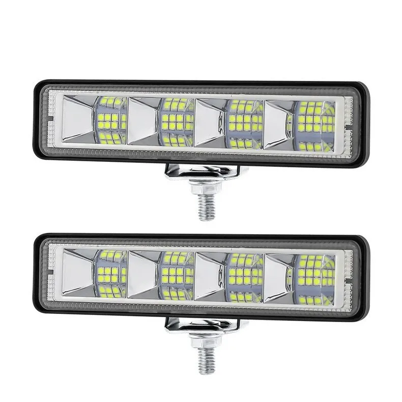 

2PCS Slim Bar Car LED Work light 24LED Daytime Running Lamp Agricultural Vehicle Off-Road Driving Upgrade Auxiliary Lighting