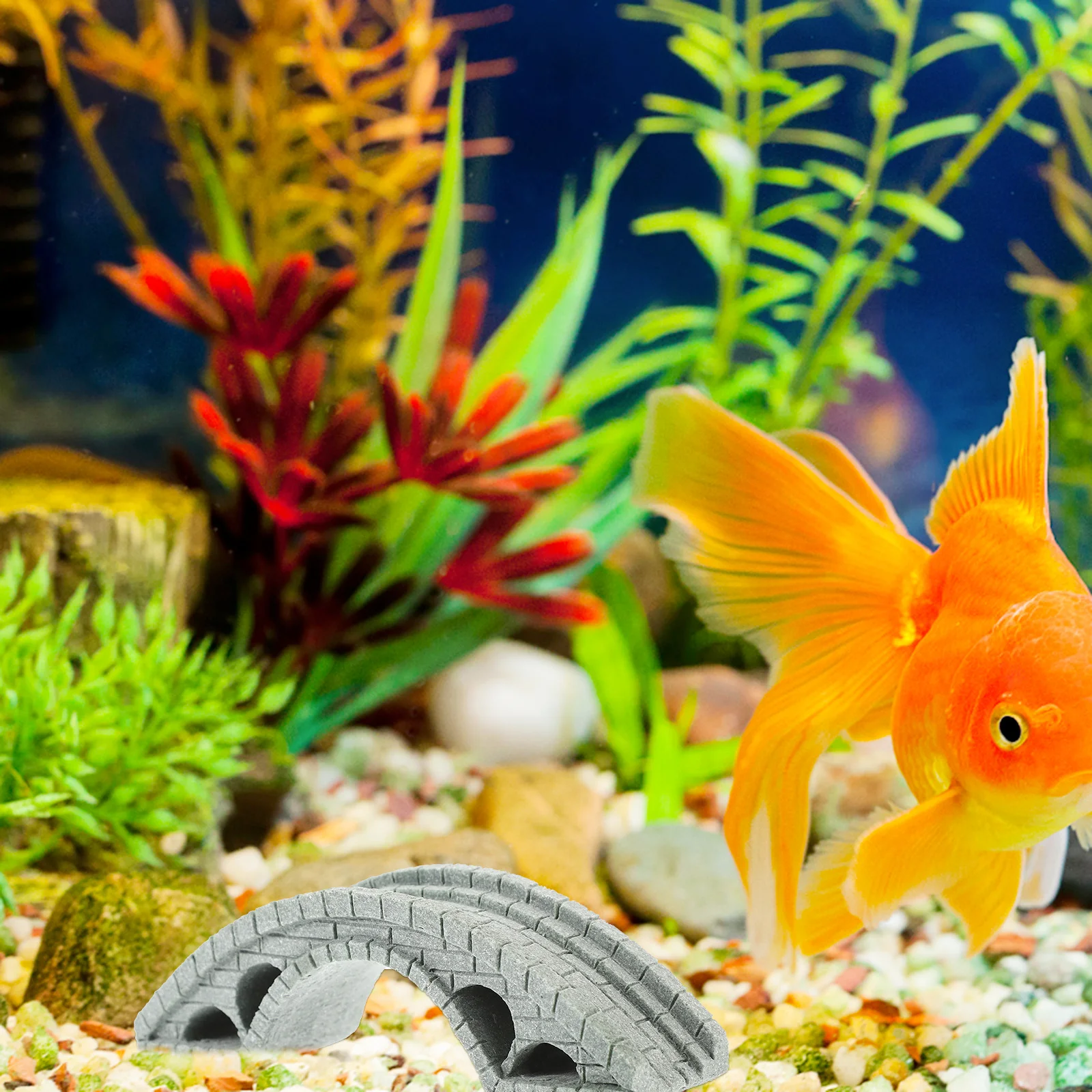 

Vintage Bridge Decor Miniature Craft Bonsai Ornament Simulation Bridge Statue Landscaping Adornment Micro Landscape