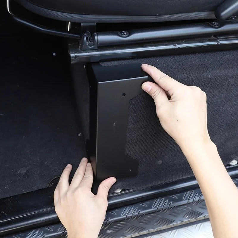 For Land Rover Defender 110 130 2004-18 Stainless Car Front and Rear Seat Base Anti-collision Corner Protection Car Accessories