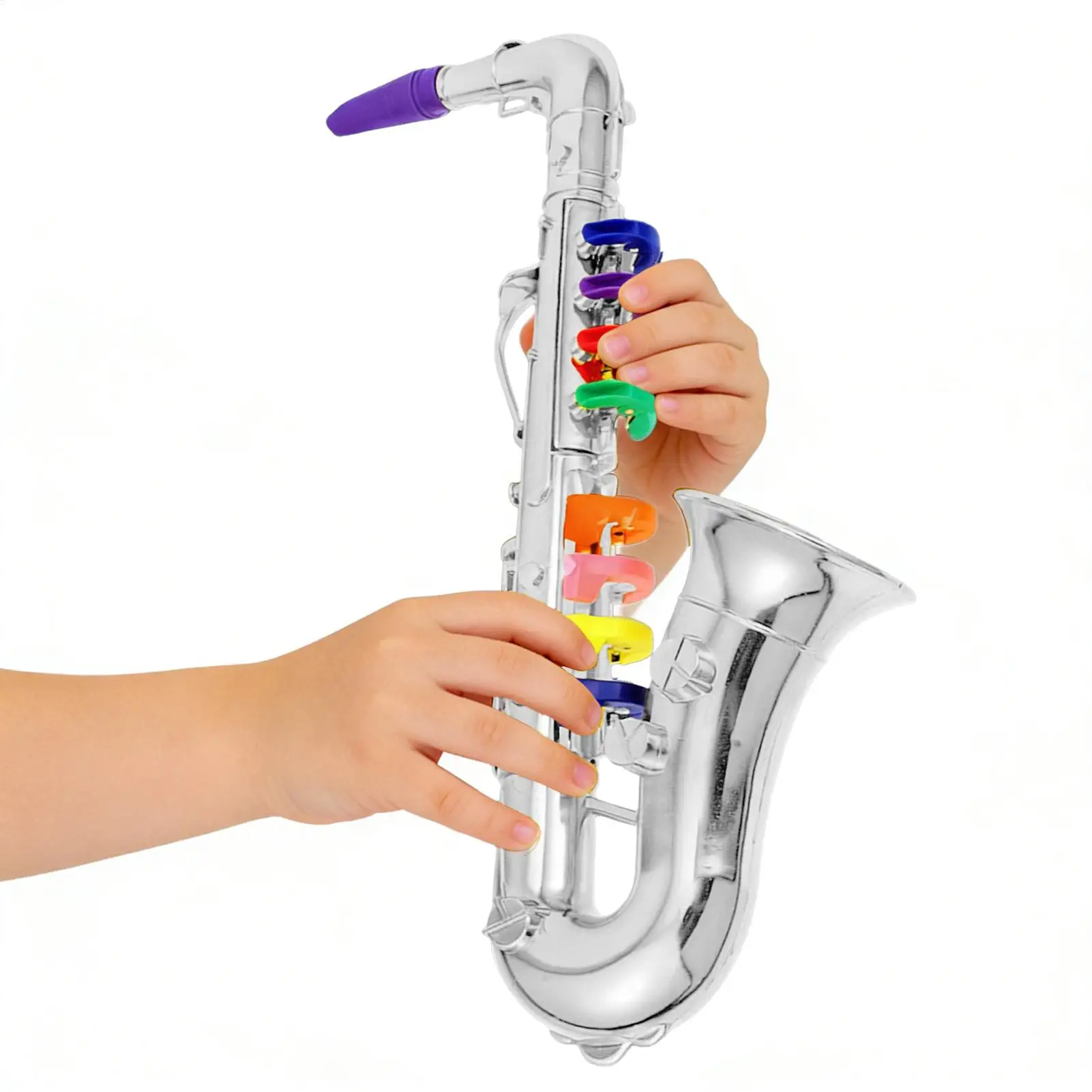 Toy Saxophone Kids Musical Instrument Educational Toy for Boys Girls Party Birthday Holiday School Performance Stage Role