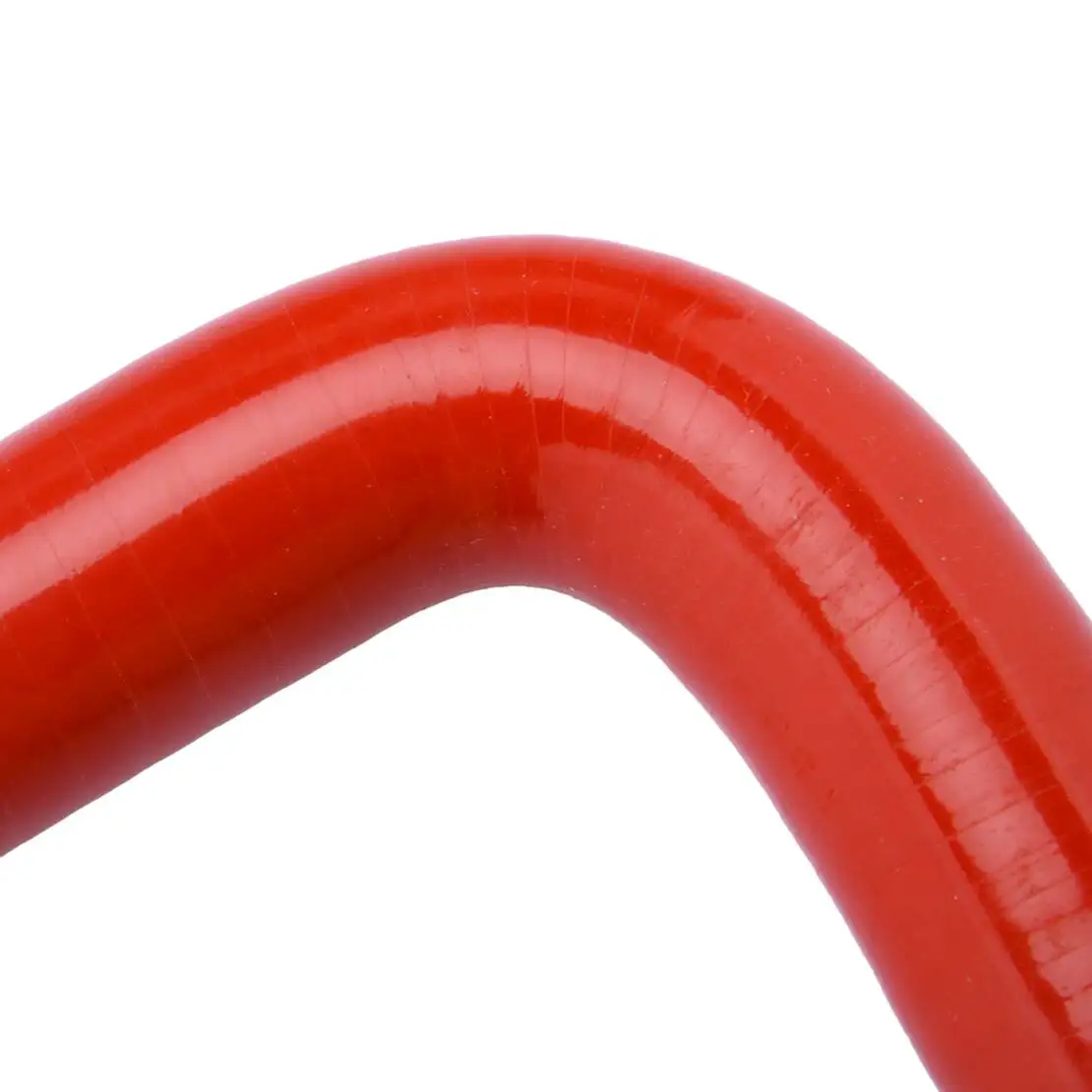 2 個レッド 90 度 5/8 "16 ミリメートルシリコンエルボヒーター冷却剤ホースカプラーターボチューブ
