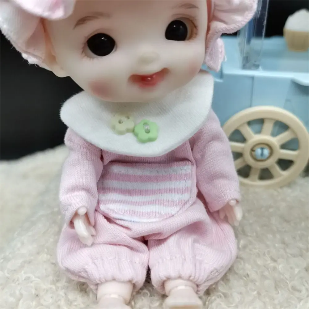 Doll Accessories Onesie OB11 Doll Clothes Decoration Play House Doll Crawl Suit Cloth Handmade Obitsu 11 Clothes GSC Body