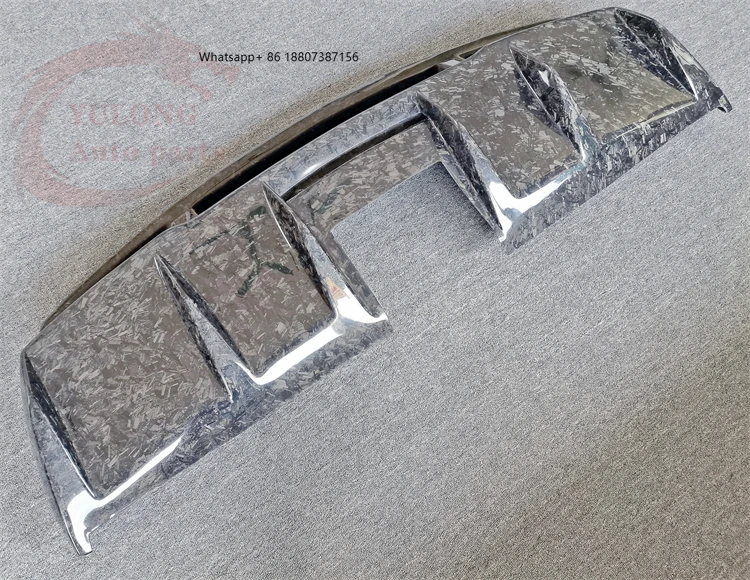 

High quality DMC style forged carbon fiber rear diffuser spoiler forLamborghini Gallardo LP550 LP560 LP570