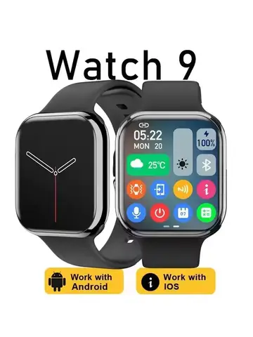2025 Smart Watch New Original for Men Series 9 Phone Call Custom Watch Face Sport Waterproof Women Man Wearable