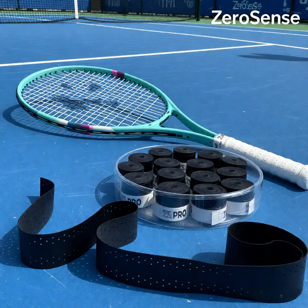 

15pcs Zero Sense Tennis Overgrip Tape Single Padel Racket Anti-Slip Grip Training Replacement Sweatband Badminton Accessories