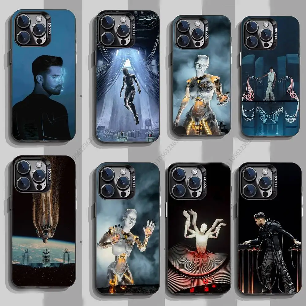 

Anyma DJ HOT Phone Case for iPhone 15 16 Pro Max Air SE 11 13 Pro 14 Plus 12 11Pro 15Pro Max 16e Cover