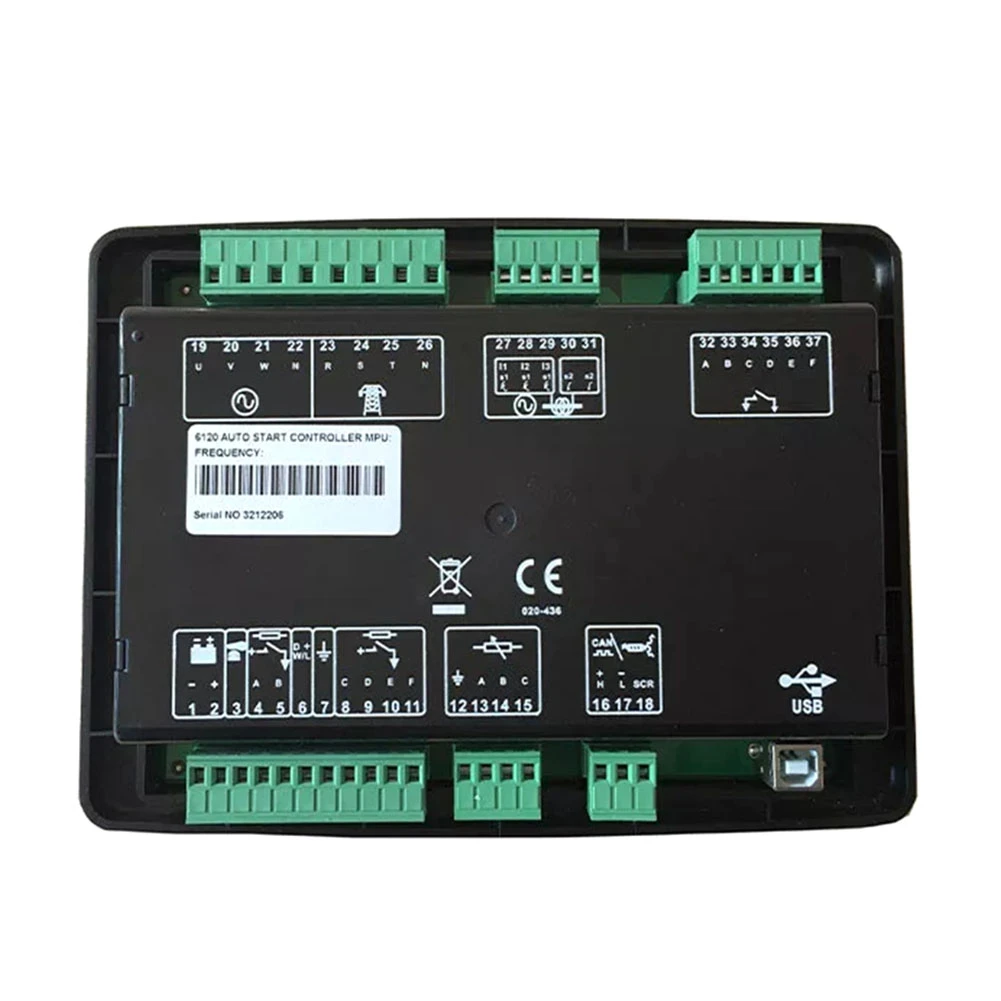

Auto Controller Control Module Replacement For Deep Sea DSE6120 Generator Controller