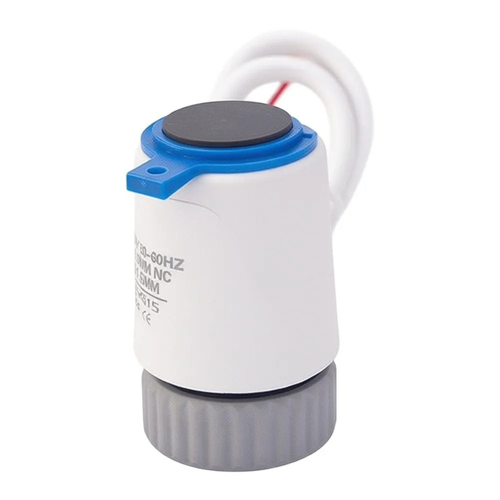 Radiator Thermal Actuator M30x1.5 Electric Actuator Multipurpose Heating Actuator Electric Actuator AC240V Power Supply
