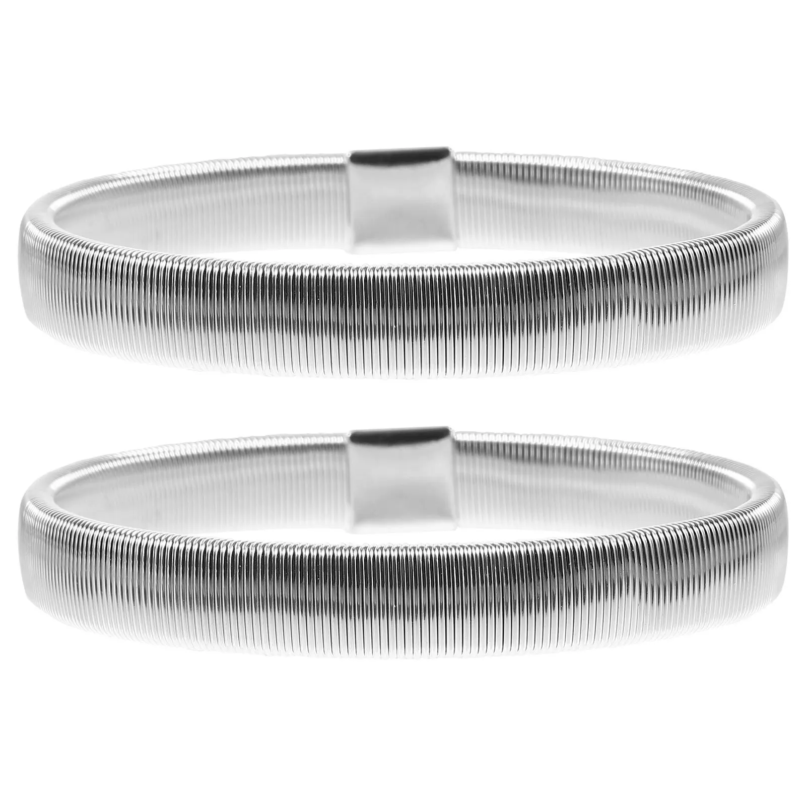 

2Pcs Metal Shirt Sleeve Garters for Men Durable Fading Resistant Elastic Design Fashion Style Comfortable Wear
